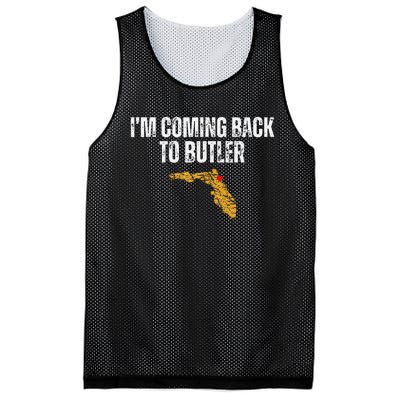 IM Coming Back To Butler Trump Fight Vote Trump President Mesh Reversible Basketball Jersey Tank