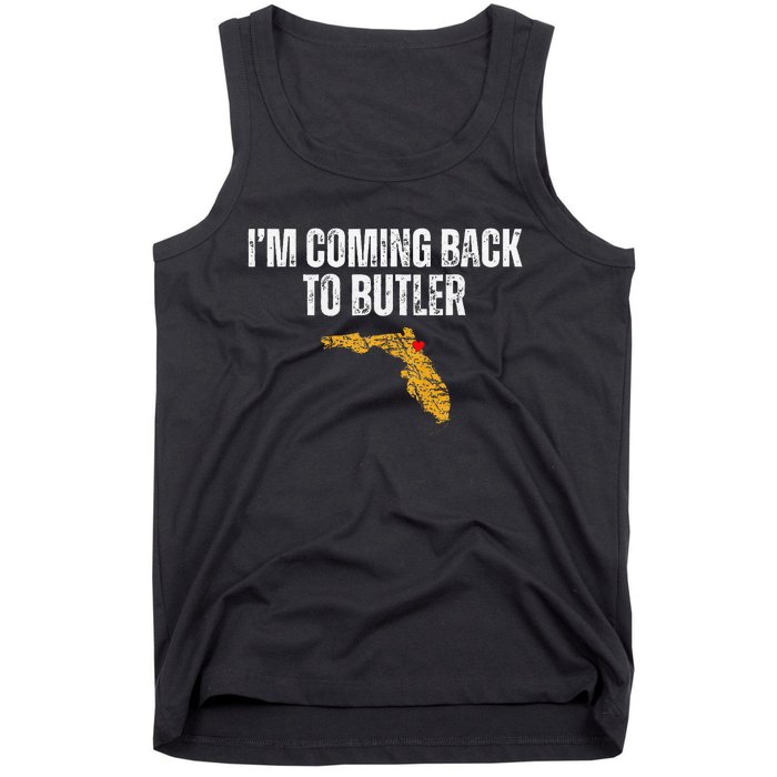 IM Coming Back To Butler Trump Fight Vote Trump President Tank Top