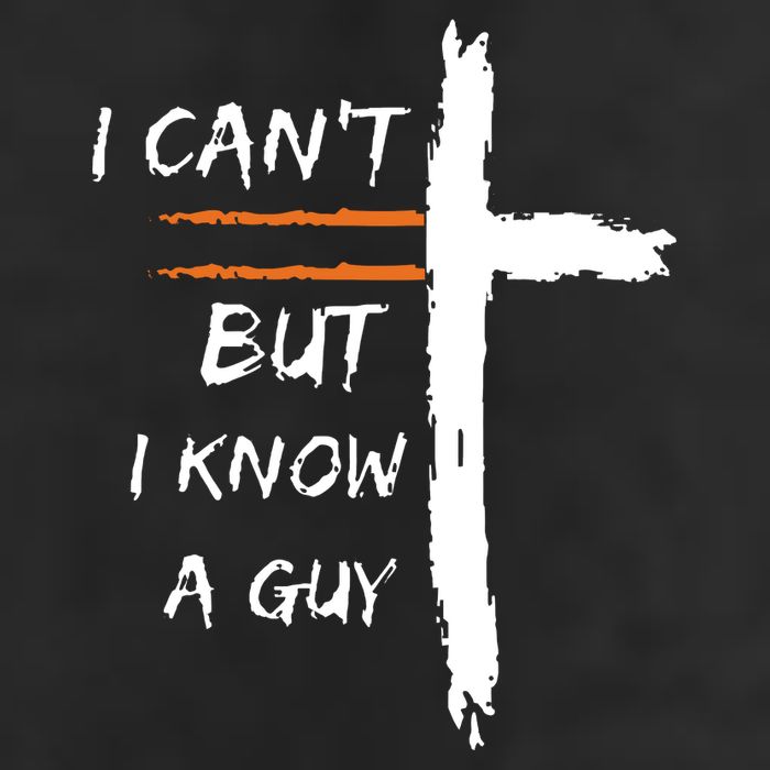 I Cant But I Know A Guy Christian Faith Jesus Golf Towel