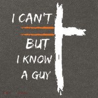 I Cant But I Know A Guy Christian Faith Jesus Cotton Canvas Backpack