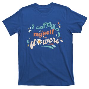 I Can Buy Myself Flowers Valentine's Day Retro Style T-Shirt