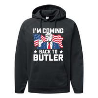 I’M Coming Back To Butler Performance Fleece Hoodie