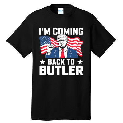 I’M Coming Back To Butler Tall T-Shirt