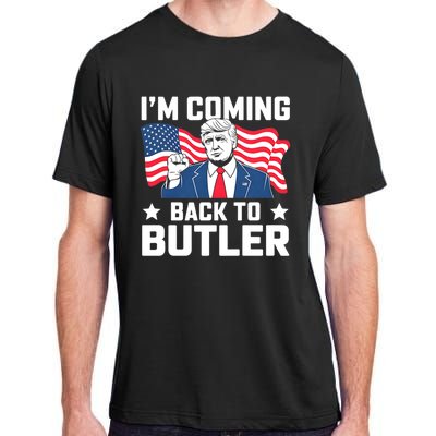 I’M Coming Back To Butler Adult ChromaSoft Performance T-Shirt