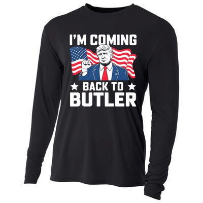 I’M Coming Back To Butler Cooling Performance Long Sleeve Crew