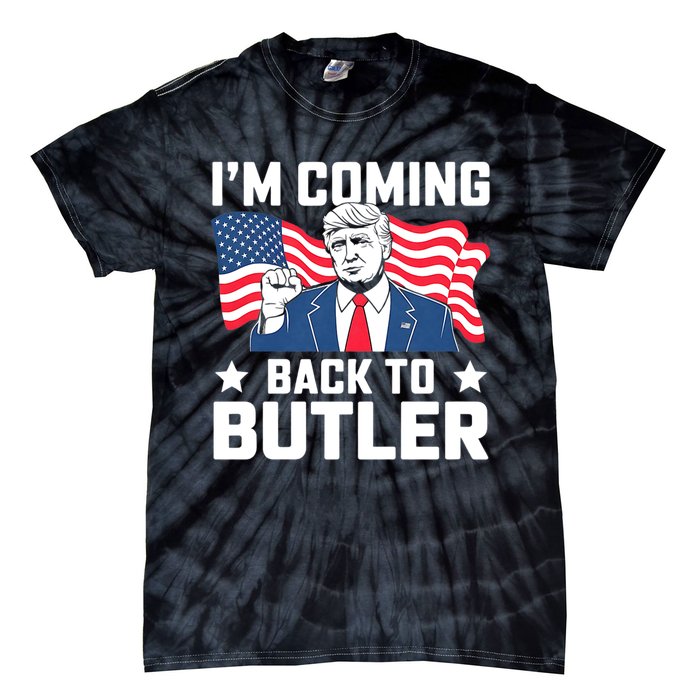 I’M Coming Back To Butler Tie-Dye T-Shirt