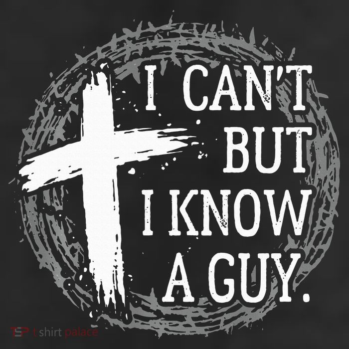 I can't but I know a guy Jesus cross funny christian Faith 25L Jumbo Tote