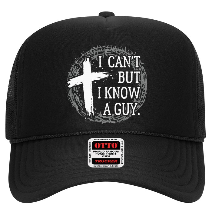 I can't but I know a guy Jesus cross funny christian Faith Hat