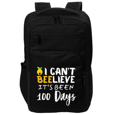I CanT Believe Its Been 100 Days Funny Beehive Impact Tech Backpack