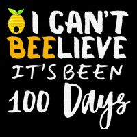 I CanT Believe Its Been 100 Days Funny Beehive Drawstring Bag