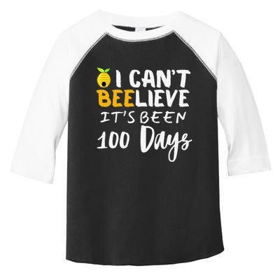 I CanT Believe Its Been 100 Days Funny Beehive Toddler Fine Jersey T-Shirt