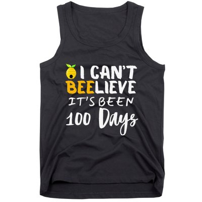I CanT Believe Its Been 100 Days Funny Beehive Tank Top