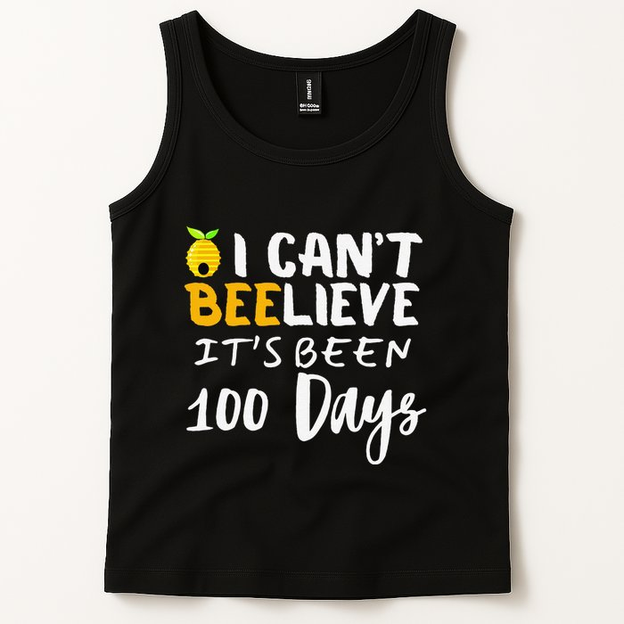 I CanT Believe Its Been 100 Days Funny Beehive Tank Top