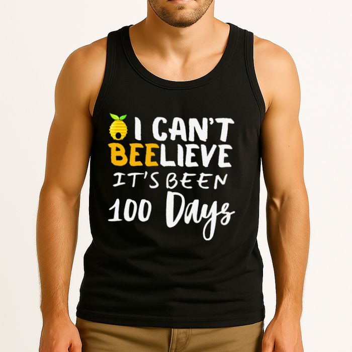 I CanT Believe Its Been 100 Days Funny Beehive Tank Top