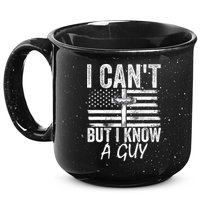 I Can't But I Know A Guy Jesus Cross Funny Christian 15oz Campfire Ceramic Mug