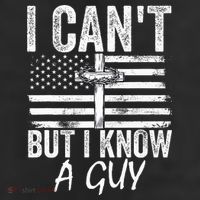 I Can't But I Know A Guy Jesus Cross Funny Christian 25L Jumbo Tote