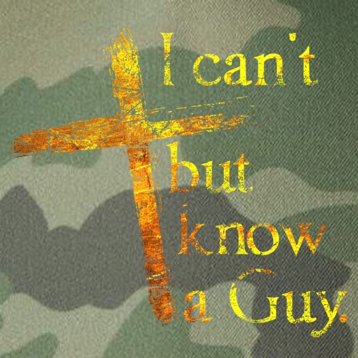 I Can't But I Know A Guy Jesus Cross Funny Christian Legacy Tie Dye Trucker Hat