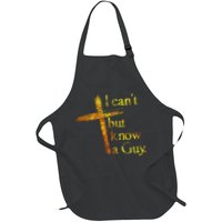 I Can't But I Know A Guy Jesus Cross Funny Christian Apron