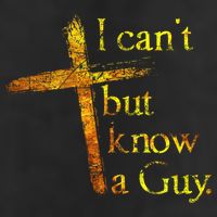 I Can't But I Know A Guy Jesus Cross Funny Christian Beanie