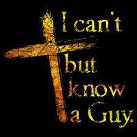 I Can't But I Know A Guy Jesus Cross Funny Christian Women's V-Neck T-Shirt