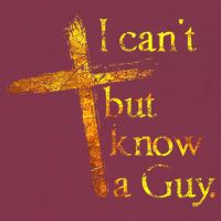 I Can't But I Know A Guy Jesus Cross Funny Christian 16oz Travel Tumbler