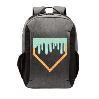Ice Cream Baseball Drip Home Plate Baseball Dripping Vector Backpack