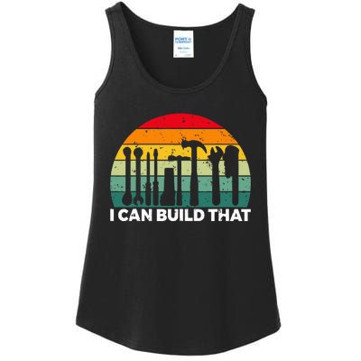 I Can Build That Handyman Woodwork Craftsman Ladies Essential Tank