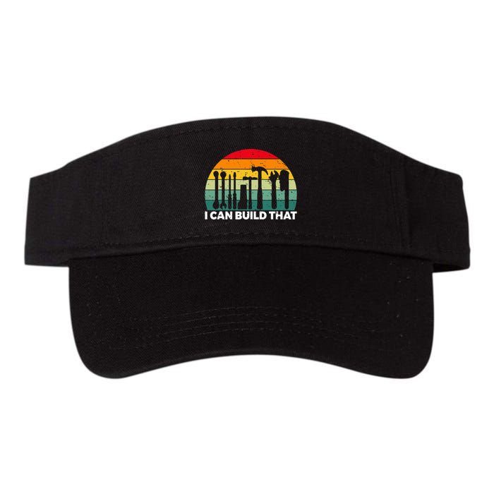 I Can Build That Handyman Woodwork Craftsman Valucap Bio-Washed Visor