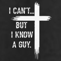 I Can't But I Know a Guy Christian Faith Believer Religious 25L Jumbo Tote