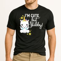 I'm Cute But Stabby Unicorn Feeling A Bit Stabby Today Gift Performance Shirt