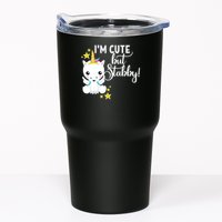 I'm Cute But Stabby Unicorn Feeling A Bit Stabby Today Gift Tumbler