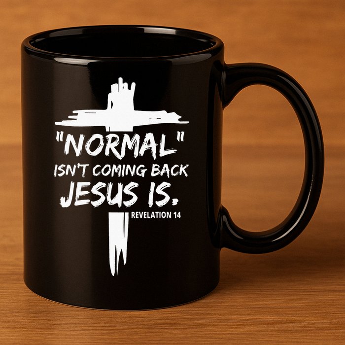 Isnt Coming Back Jesus Is Christian Normal 11oz C Handle Ceramic Mug