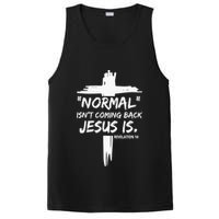 Isnt Coming Back Jesus Is Christian Normal PosiCharge Competitor Tank
