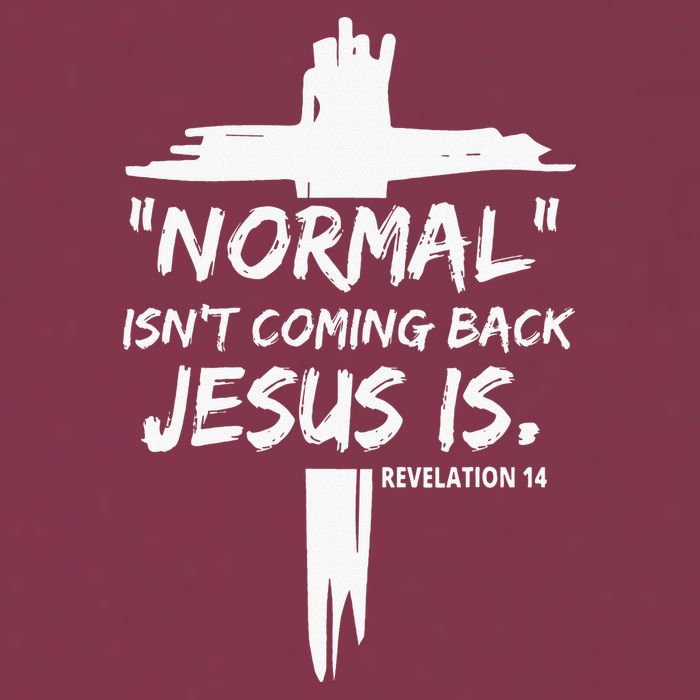 Isnt Coming Back Jesus Is Christian Normal 16oz Travel Tumbler