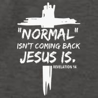 Isnt Coming Back Jesus Is Christian Normal Vector Backpack