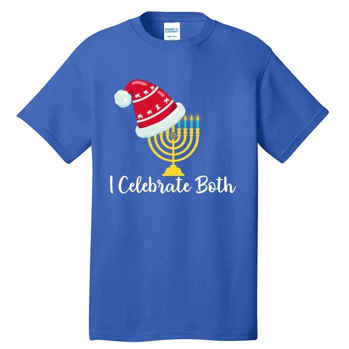 I Celebrate Both Hanukkah Tall T-Shirt