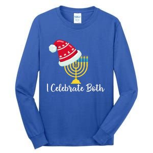 I Celebrate Both Hanukkah Tall Long Sleeve T-Shirt