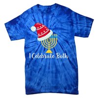 I Celebrate Both Hanukkah Tie-Dye T-Shirt