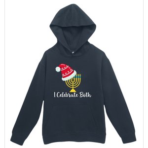 I Celebrate Both Hanukkah Urban Pullover Hoodie