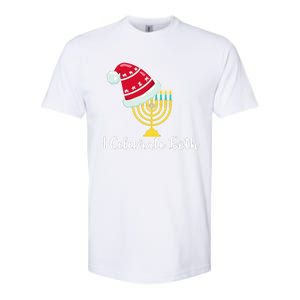 I Celebrate Both Hanukkah Softstyle CVC T-Shirt