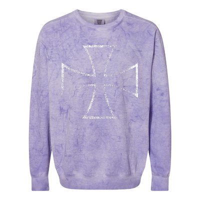 Iron Cross Bikers Colorblast Crewneck Sweatshirt