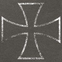 Iron Cross Bikers Cotton Canvas Backpack