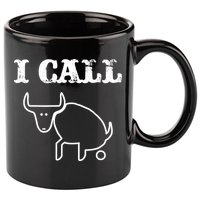 I Call Bull Shit 11oz C Handle Ceramic Mug