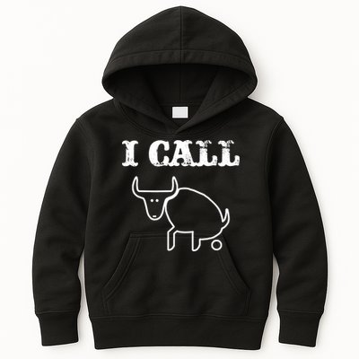 I Call Bull Shit Kids Hoodie