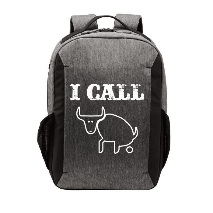 I Call Bull Shit Vector Backpack