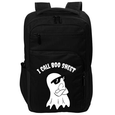 I Call Boo Sheet Halloween Impact Tech Backpack