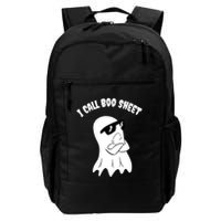 I Call Boo Sheet Halloween Backpack