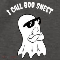 I Call Boo Sheet Halloween Vector Backpack