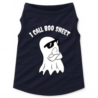 I Call Boo Sheet Halloween Doggie Tank