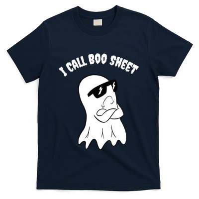 I Call Boo Sheet Halloween T-Shirt